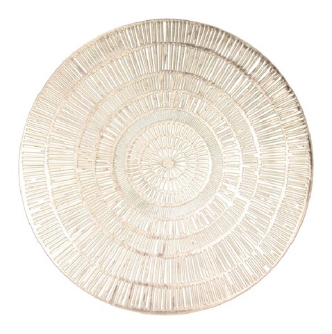Suport farfurie Placemat Arpa, Tognana Porcellane, 38 cm, PVC, auriu