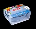 Bol oval cu capac, Pyrex Essentials, 3 + 1 L, sticlă borosilicată