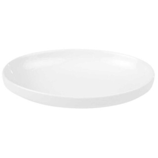 Alb, Platou oval 14x9.5x3 cm
