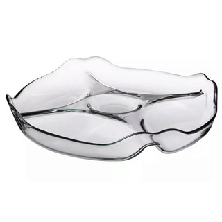 Transparent, Platou 24x4 cm