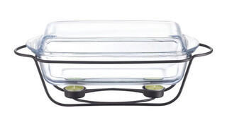Negru;Transparent, Chafing dish 3.9 L