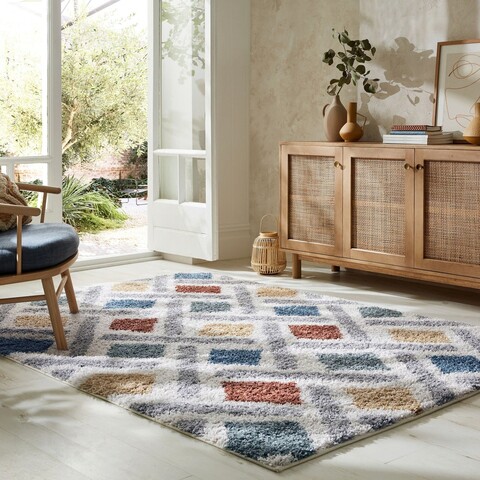 Covor Sketch Multi, Flair Rugs, 80x150 cm, polipropilena, multicolor