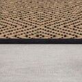 Covor Jute Diamond Black, Flair Rugs, 160x230 cm, iuta, negru
