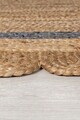 Covor Grace Natural/Grey, Flair Rugs, D160 cm, iuta, natural/gri