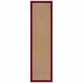 Covor Kira Jute Red, Flair Rugs, 60x230 cm, iuta/poliester, rosu