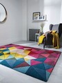 Covor Falmouth Multi, Flair Rugs, 200x290 cm, lana, multicolor