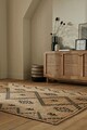 Covor Rowen Natural/Black, Flair Rugs, 80x150 cm, iuta, natural/negru