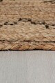 Covor Rowen Natural/Black, Flair Rugs, 80x150 cm, iuta, natural/negru
