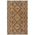 Covor Rowen Natural/Black, Flair Rugs, 200x290 cm, iuta, natural/negru