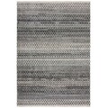 Covor Camino Black/White, Flair Rugs, 120x160 cm, polipropilena, negru/alb