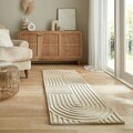 Covor Zen Garden, Flair Rugs, 60x230 cm, lana, natural