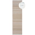 Covor Elton Stripe Wash Beige, Flair Rugs, 60x240 cm, polipropilena/poliester, bej
