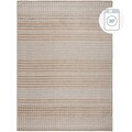Covor Elton Stripe Wash Beige, Flair Rugs, 80x160 cm, polipropilena/poliester, bej