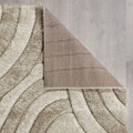 Covor Velvet Carved, Flair Rugs, 160x230 cm, poliester reciclat, natural