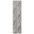 Covor Gleam Silver, Flair Rugs, 80x300 cm, polipropilena/poliester, argintiu