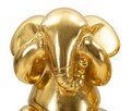 Set 3 decoratiuni Elephant, Mauro Ferretti, 15.5x20.5 cm, polirasina, auriu