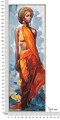 Tablou decorativ Daphne -A, Mauro Ferretti, 52x152 cm, canvas pictat/lemn de brad, multicolor