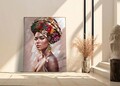 Tablou decorativ Alexandra -B, Mauro Ferretti, 92x122 cm, canvas pictat/lemn de brad, multicolor