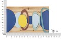 Decoratiune de perete Wood Color, Mauro Ferretti, 80x50 cm, fier/lemn de brad, multicolor