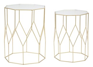 Auriu, Set 2 masute, S