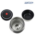 Caserola termica Art of Dining, 500 ml, inox, argintiu