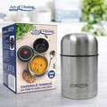 Caserola termica Art of Dining, 500 ml, inox, argintiu