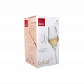 Set 4 pahare pentru sampanie Ballet, Rona, 310 ml, sticla, transparent