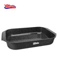 Tava Classic, Vanora Home, 39.5x26x6.5 cm, aluminiu turnat/ceramica, negru
