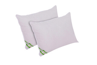 50x70 cm, Alb, Set 2 perne