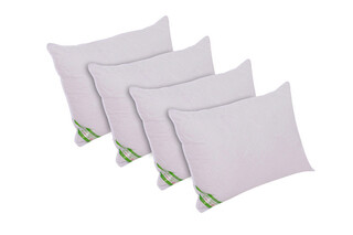50x70 cm, Alb, Set 4 perne