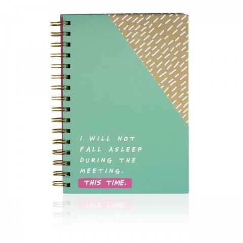 Agendă npw Notes To Self-''I will not fall asleep