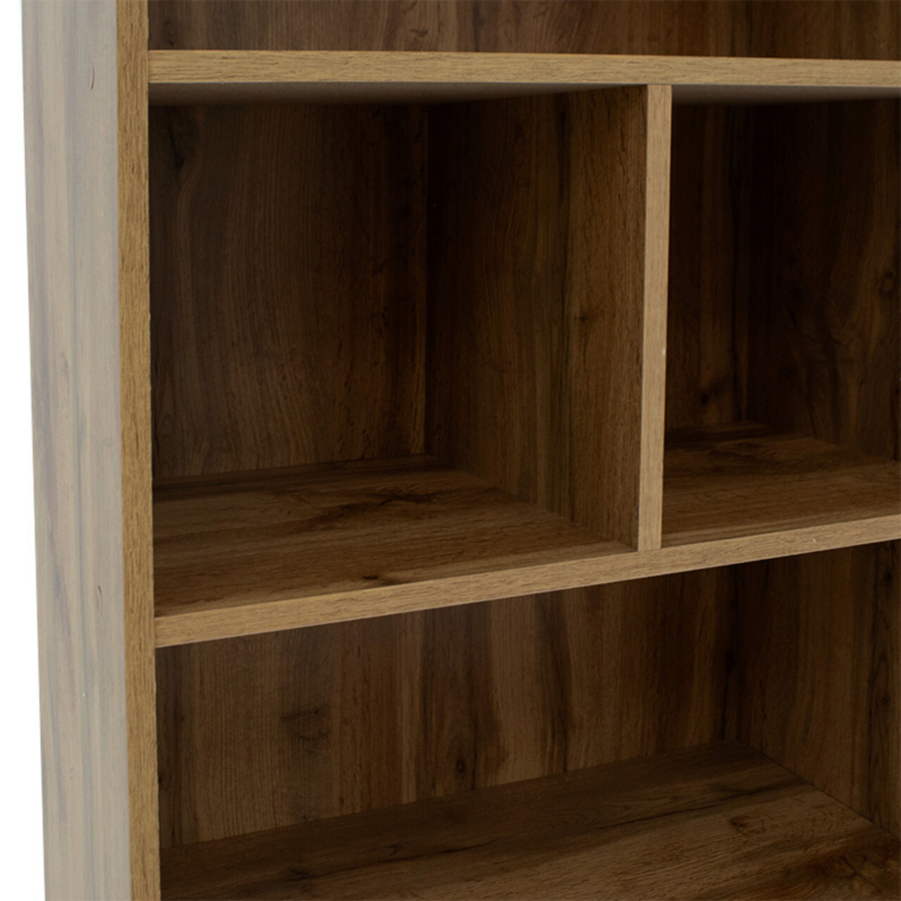 Corp biblioteca Lucinda, Pakoworld, 120x29.8x180.5 cm, PAL, sonoma