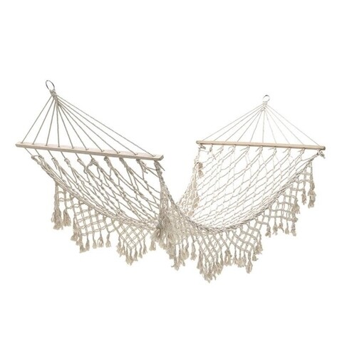 Hamac Boho, InArt, 250x100 cm, crem