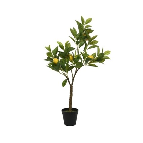Decoratiune Lemon tree, Everlands, 37x40 cm, plastic