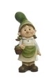 Decoratiune Gnome Lady, Decoris, 13x32 cm, polirasina, multicolor