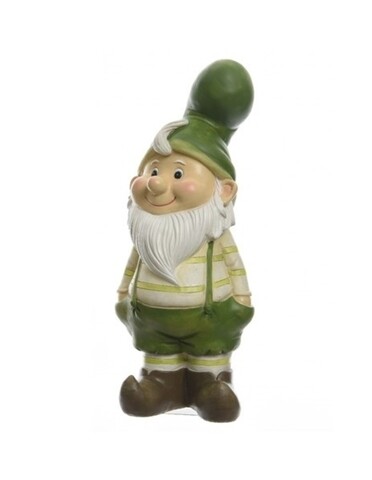 Decoratiune Gnome Man, Decoris, 13x32.5 cm, polirasina, multicolor