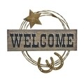 Decoratiune Welcome, Decoris, 2.5x43 cm