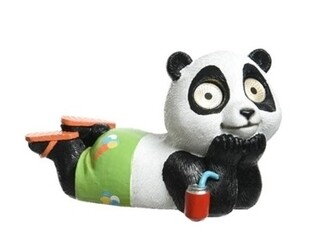 Panda with cola