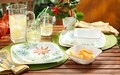Serviciu de masa 16 piese, Corelle, Happy Days, sticla Vitrelle/portelan, multicolor
