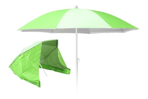 Umbrela pentru plaja/camping 2 in1 Green