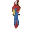 Parrot Kerti Napelemes lámpa, H37 cm, piros