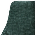 Scaun Satori Pop, Homla, 59x57x84 cm, MDF/metal/poliester, verde