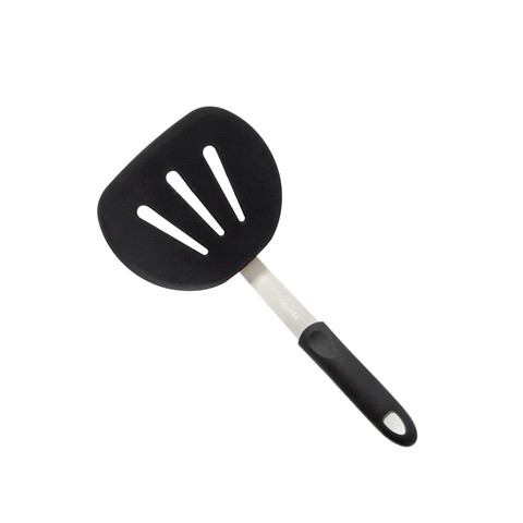 Spatula Amika, Homla, 31x16 cm, silicon/inox, negru