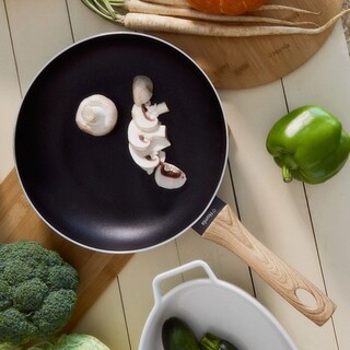 Negru;Natur, Tigaie 28 cm