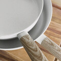 Tigaie Loreburn, Homla, 24 cm, aluminiu/inox, ecru/bej