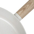 Tigaie Loreburn, Homla, 28 cm, aluminiu/inox, ecru/bej