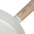 Tigaie Loreburn, Homla, 28 cm, aluminiu/inox, ecru/bej