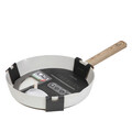 Tigaie Loreburn, Homla, 28 cm, aluminiu/inox, ecru/bej