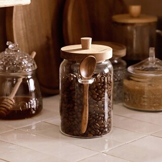 Transparent;Natur, Borcan 900 ml