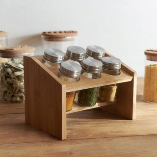 Natur;Transparent, Set condimente 21x14 cm